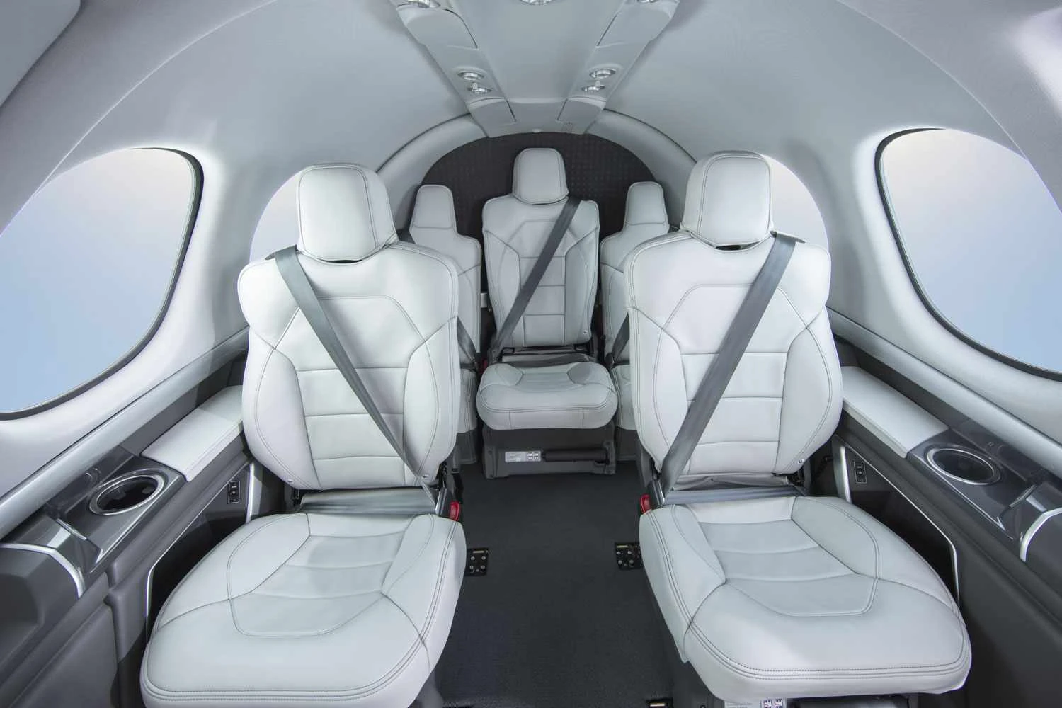 Interior do Vision Jet (Cirrus)