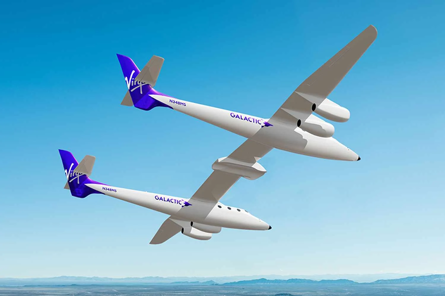 Subsidiária da Boeing produzirá duas novas "naves-mãe" para a Virgin Galactic