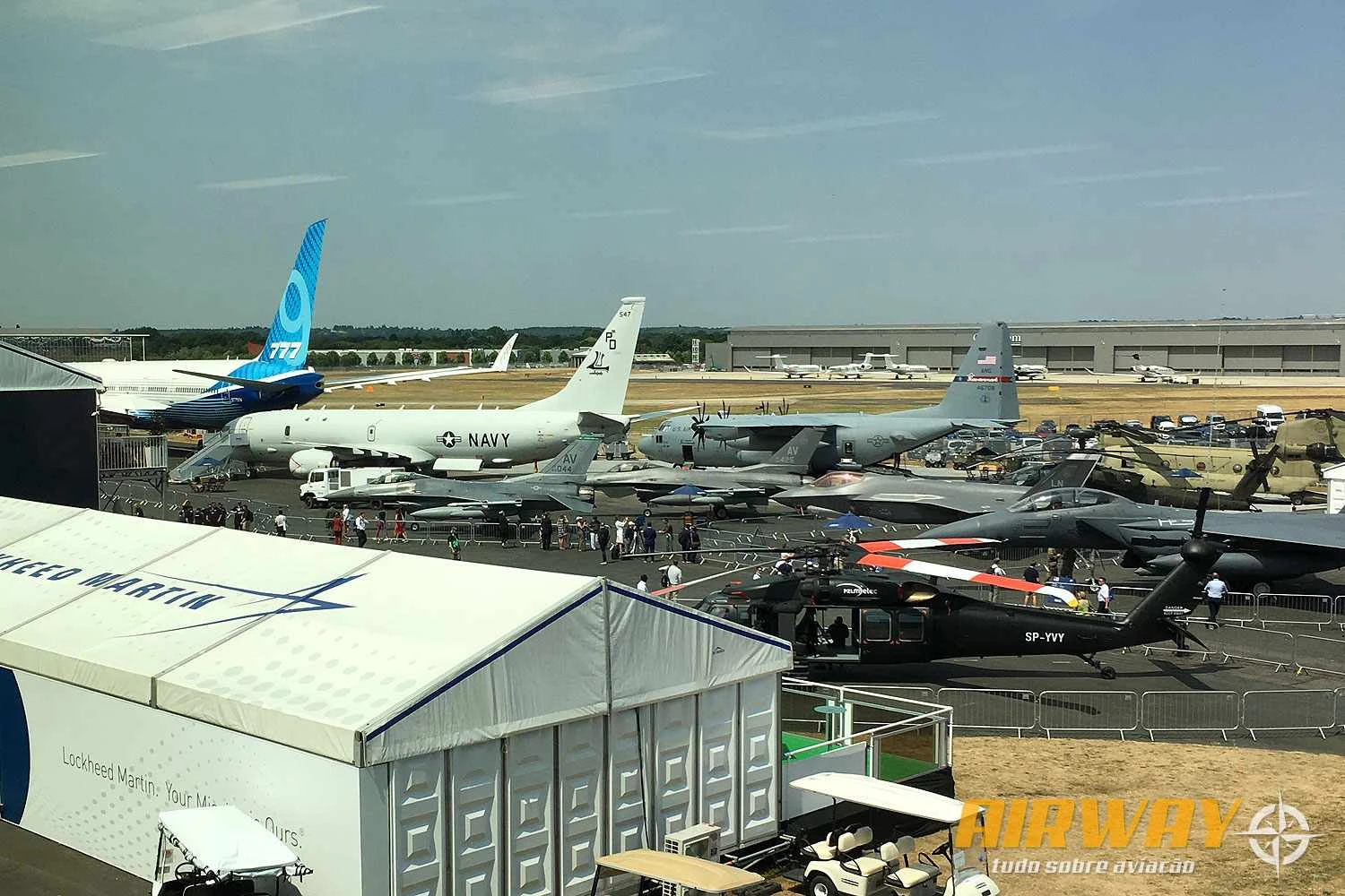 De volta após quatro anos, Farnborough deixou a desejar