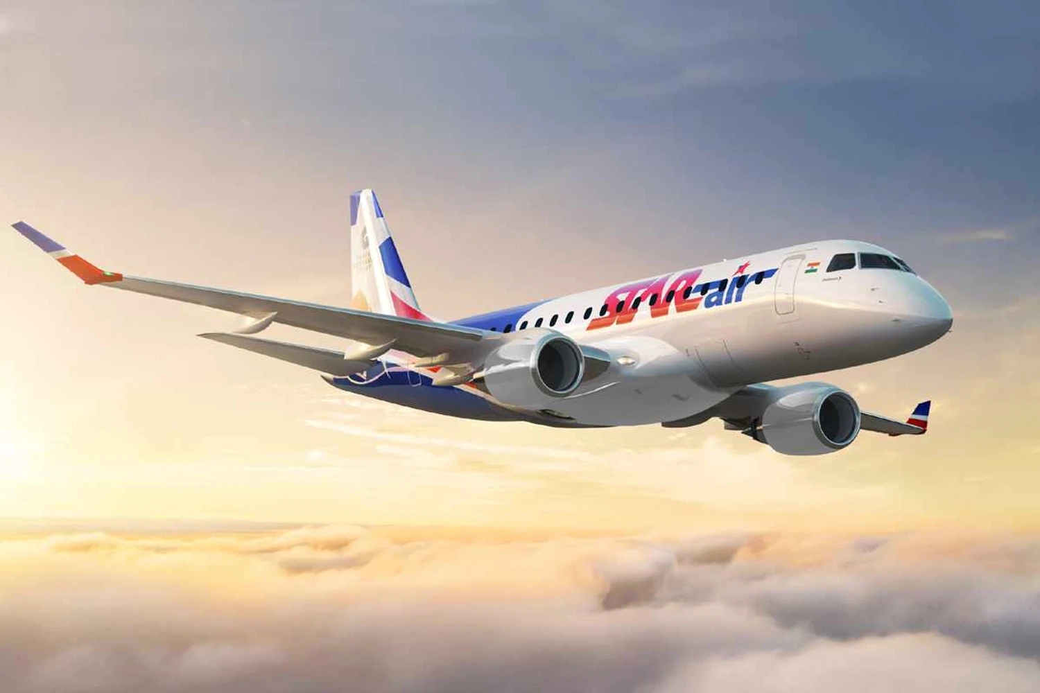 Star Air, da Índia, encomenda mais dois Embraer E175