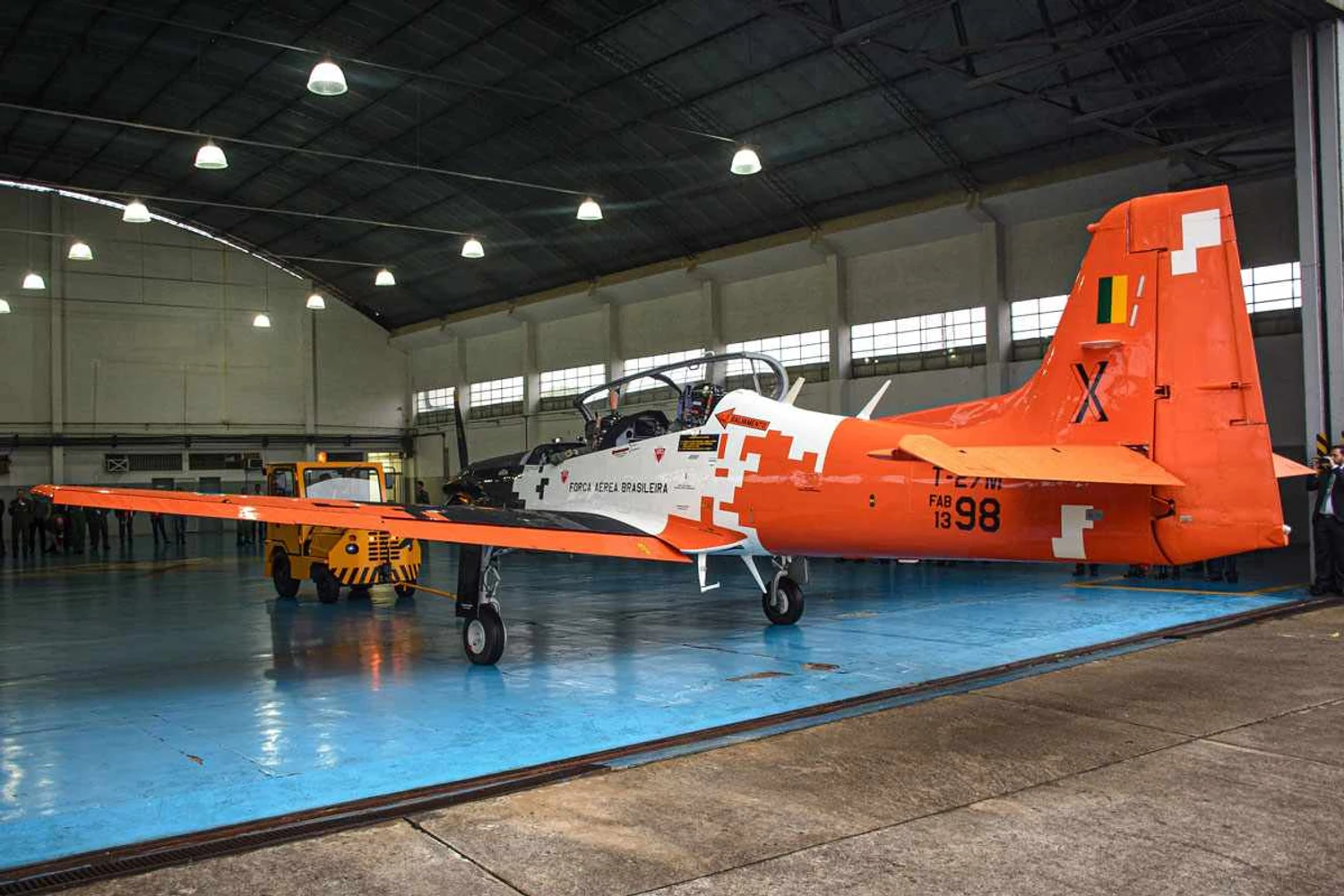 Aeronave FAB 1398 foi modernizada em Lagoa Santa (FAB)