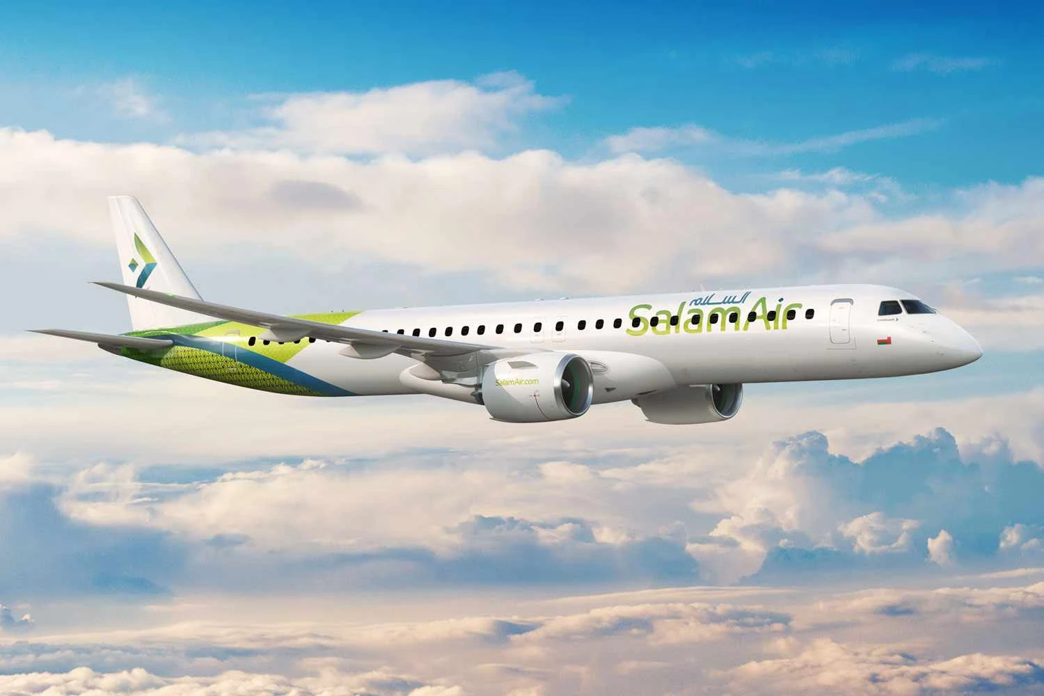 Embraer confirma pedido firme de seis E195-E2 para a SalamAir