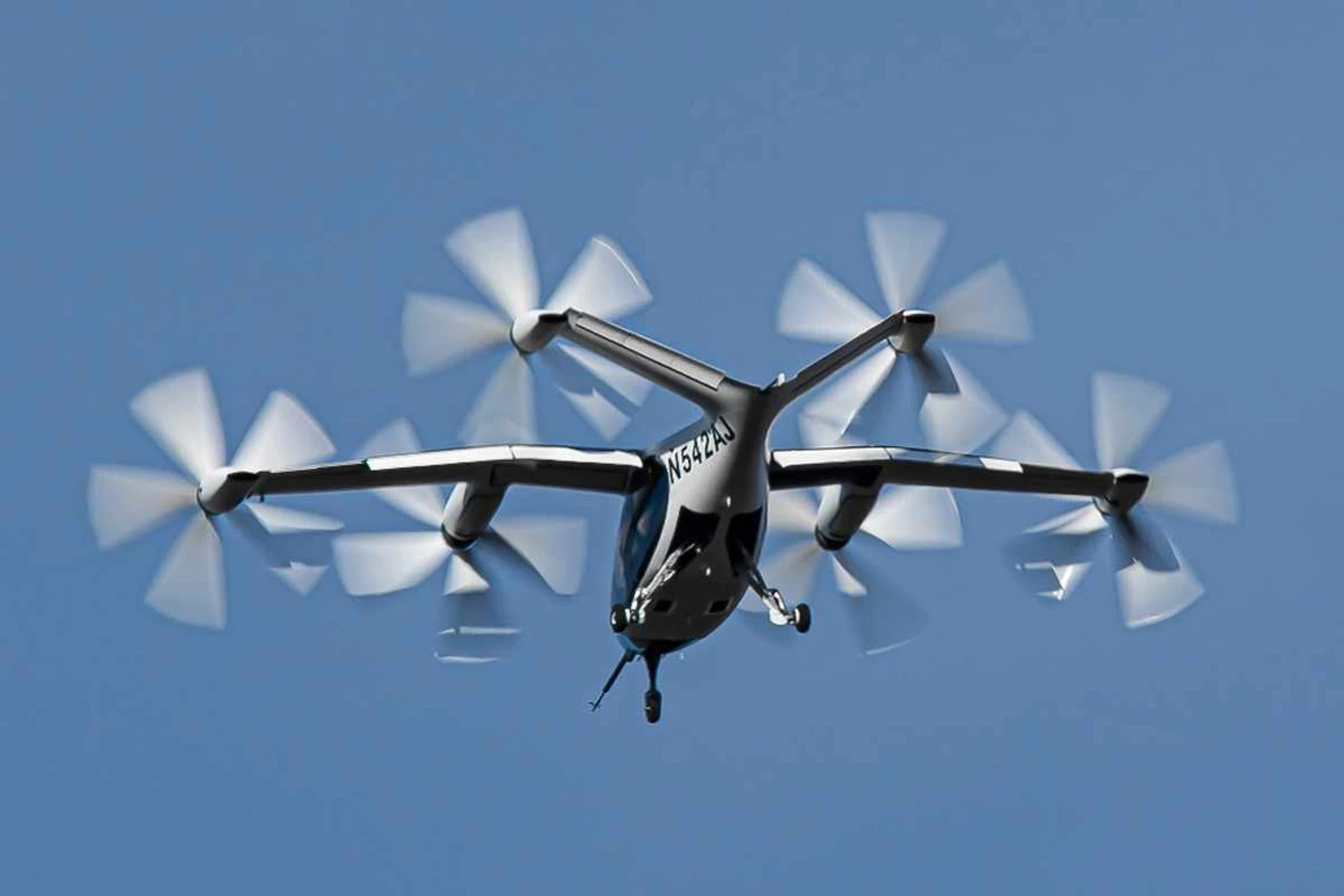 Haja hélice: o eVTOL da Joby Aviation é impulsionado por seis motores elétricos (Joby Aviation)