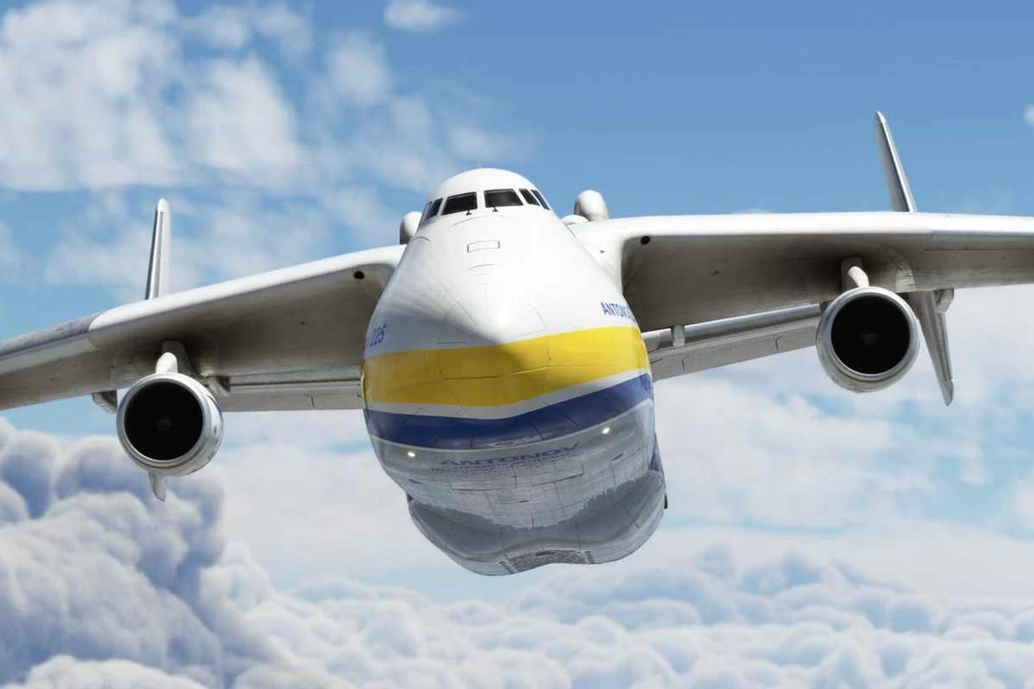 Destruído há um ano, Antonov AN-225 "renasce" no Microsoft Flight Simulator