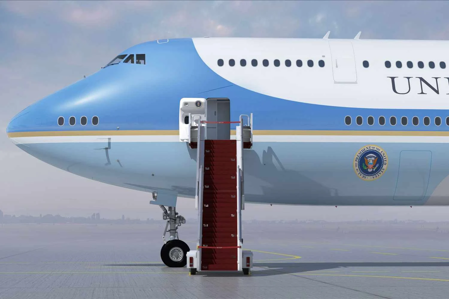 Novo Air Force One abandona estilo proposto por Trump em troca de projeto tradicional