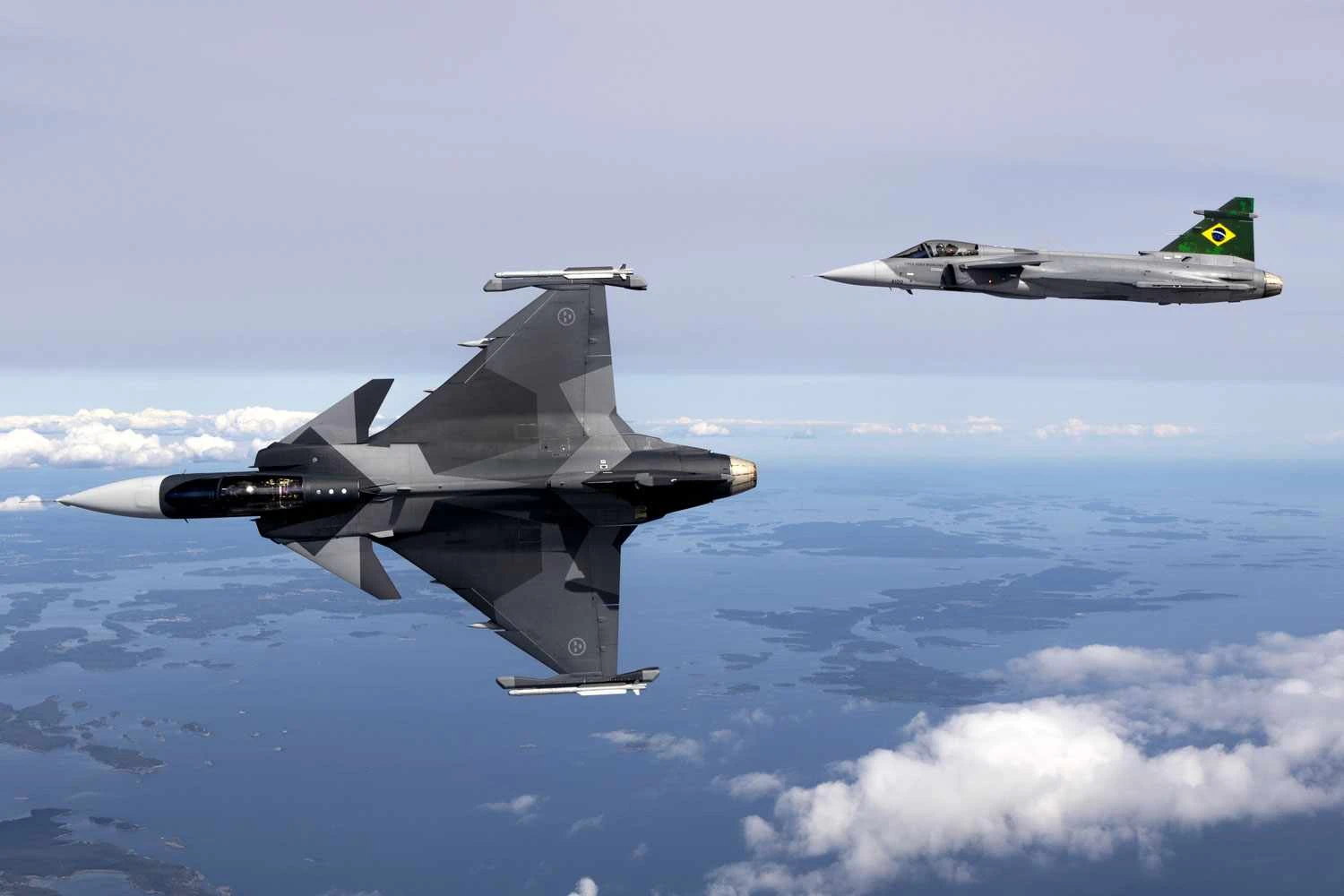 Igual ao do Brasil: SAAB oferece 114 caças Gripen à Força Aérea da Índia