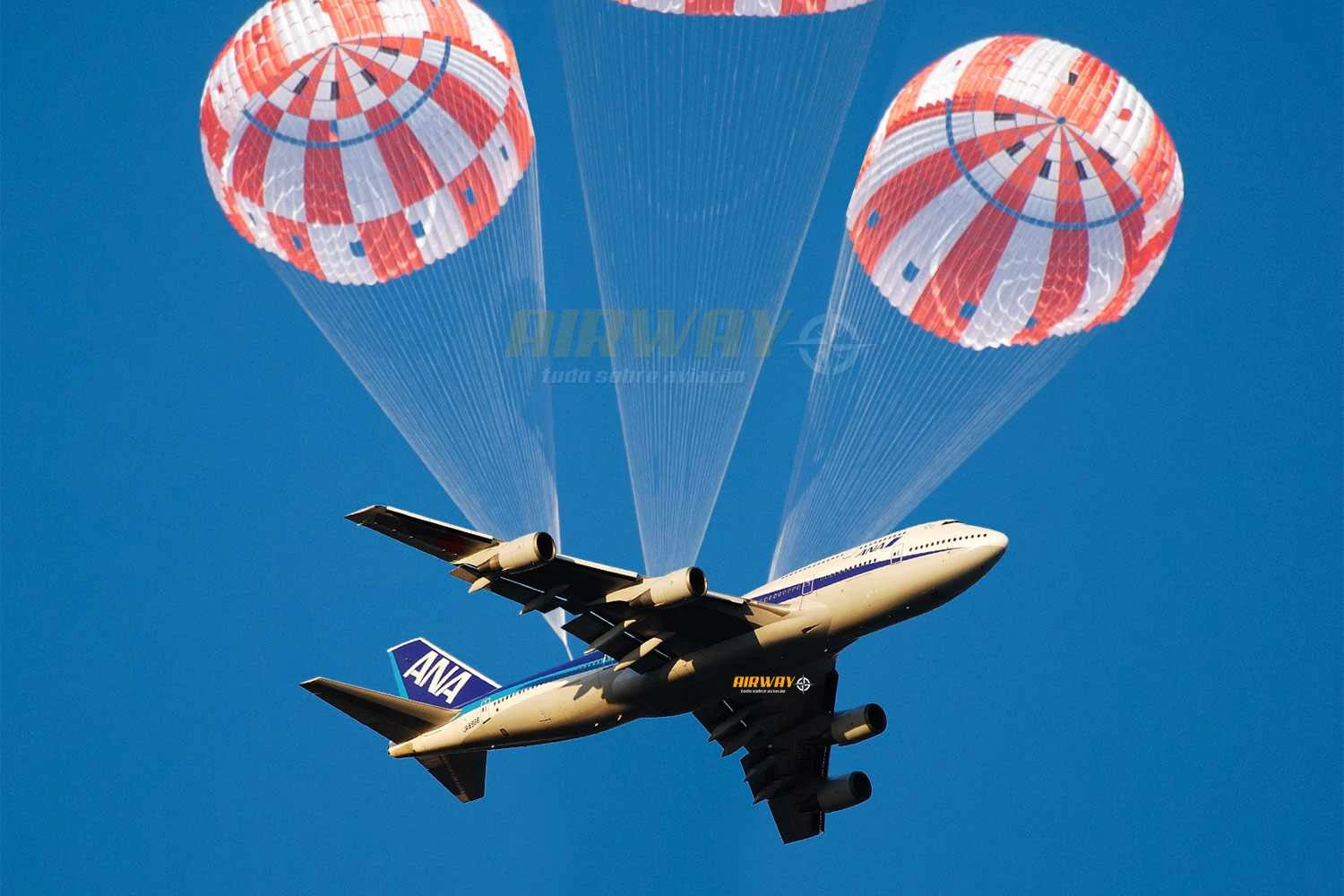 Por que grandes aviões comerciais não têm paraquedas de emergência?