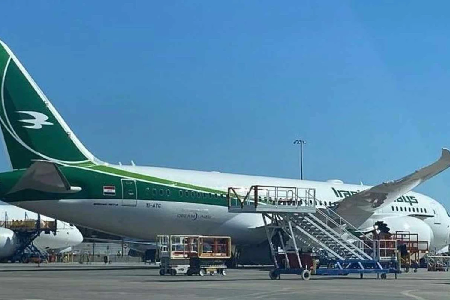 Iraqi Airways segue modernização da frota com primeiro Boeing 787