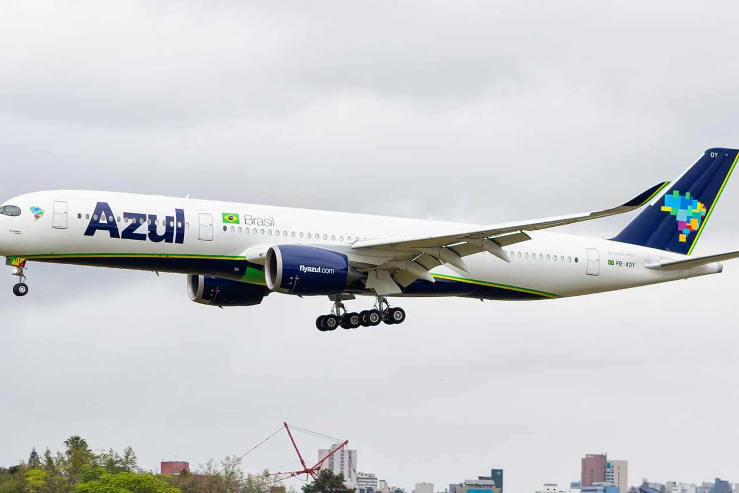 Azul saca seus A350 da Flórida para dar início a voo para Paris