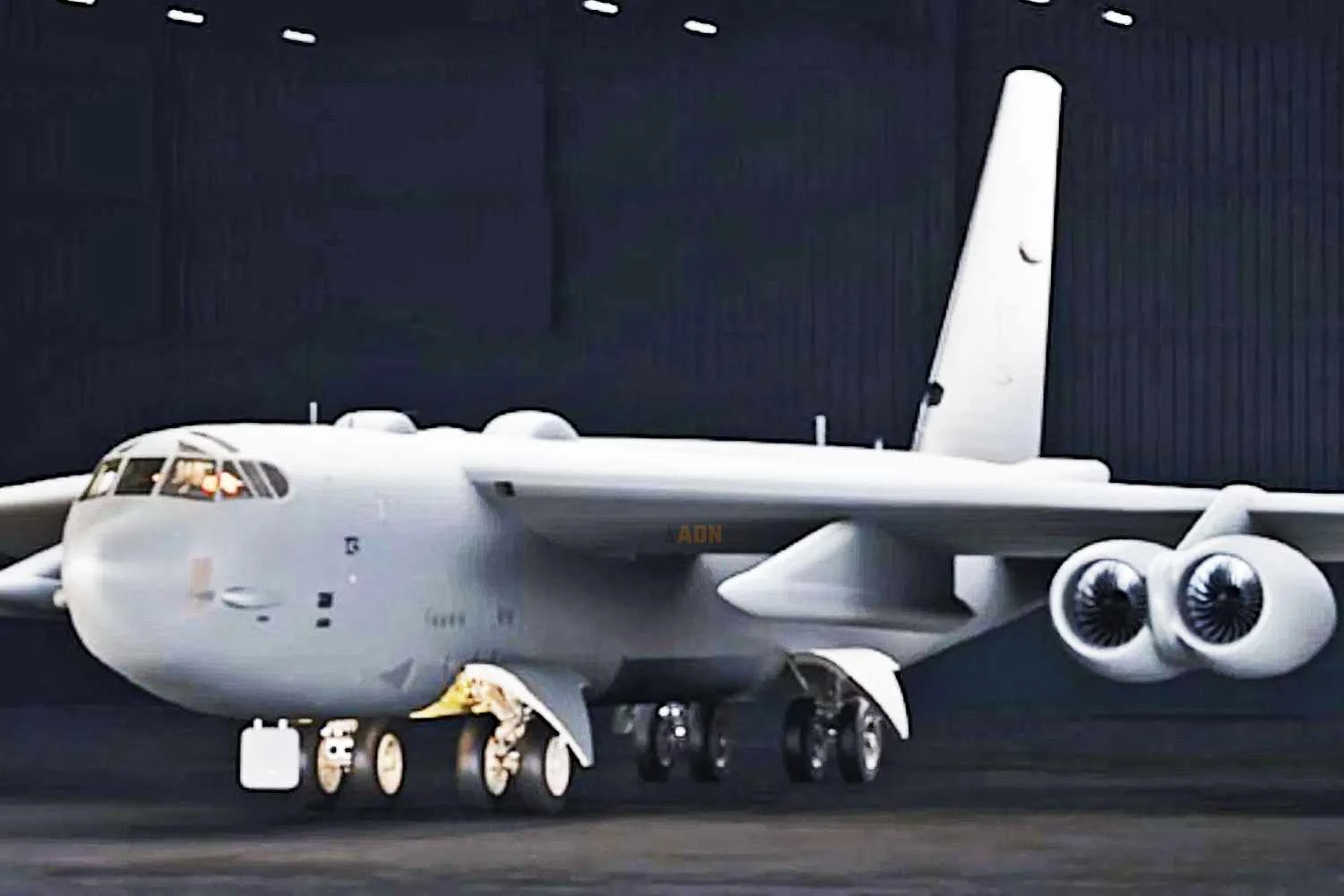 Rolls-Royce conclui testes de altitude do novo motor do bombardeiro B-52J
