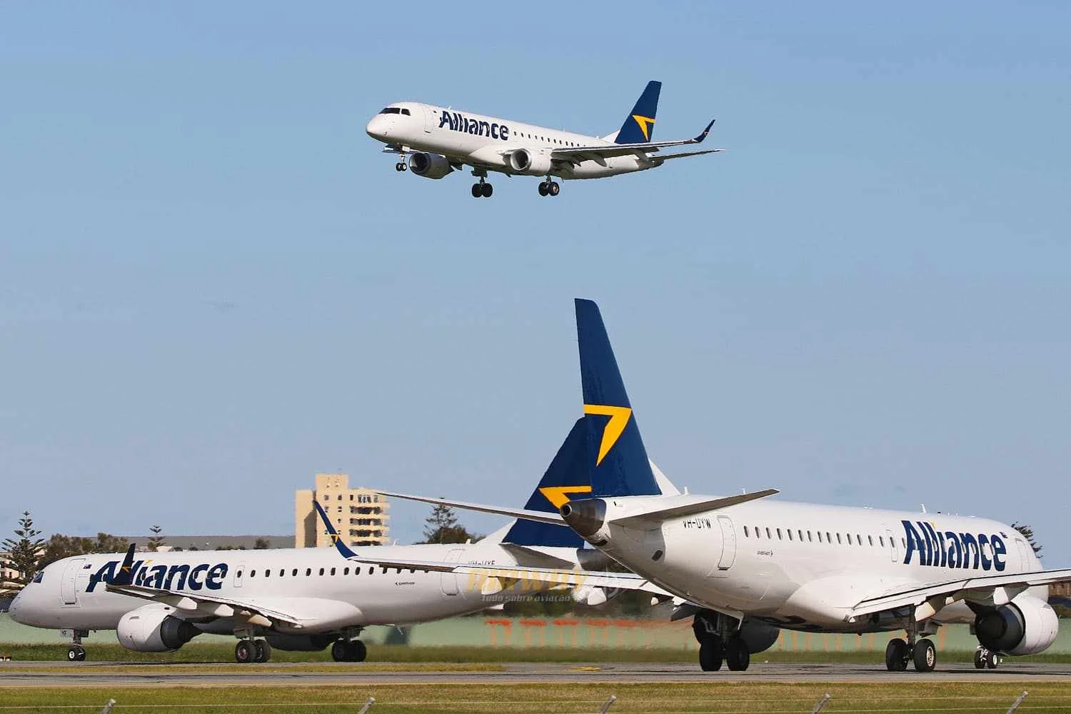 Companhia australiana vai "depenar" seis Embraer E190 para ficar apenas com motores