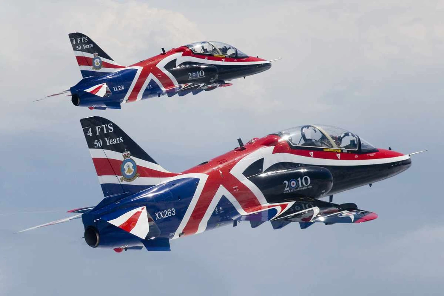 Treinador com garras: o BAe Hawk deve sair de cena na próxima década (RAF)