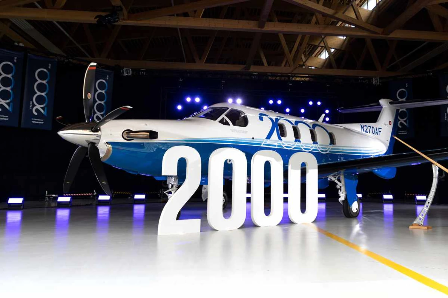 Pilatus entrega o 2.000º PC-12; turboélice suíço tem partes construídas por divisão da Embraer