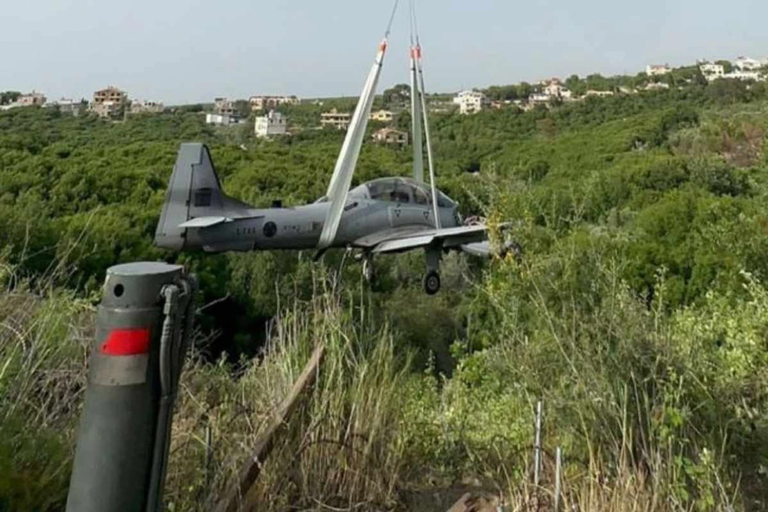 Avião de ataque Embraer Super Tucano cai no Líbano