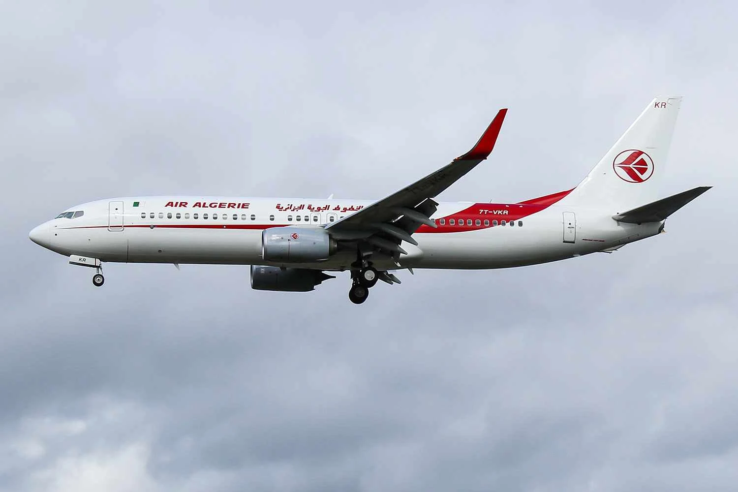 A Air Algérie opera uma frota de 737NG