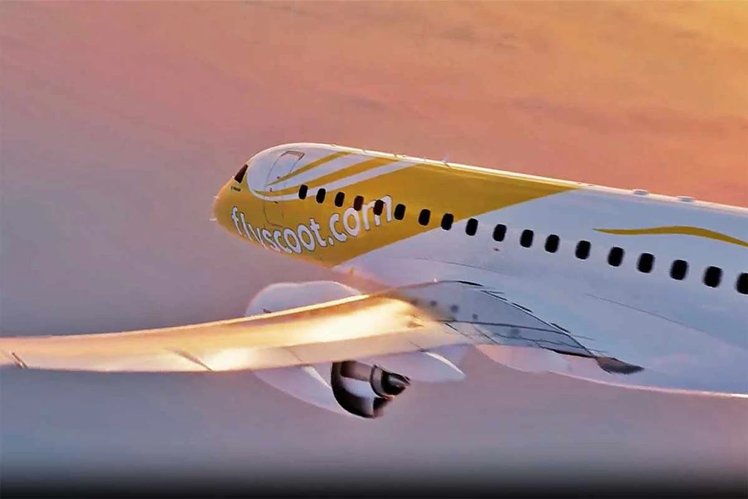 Companhia aérea Scoot adere ao programa de suporte da Embraer