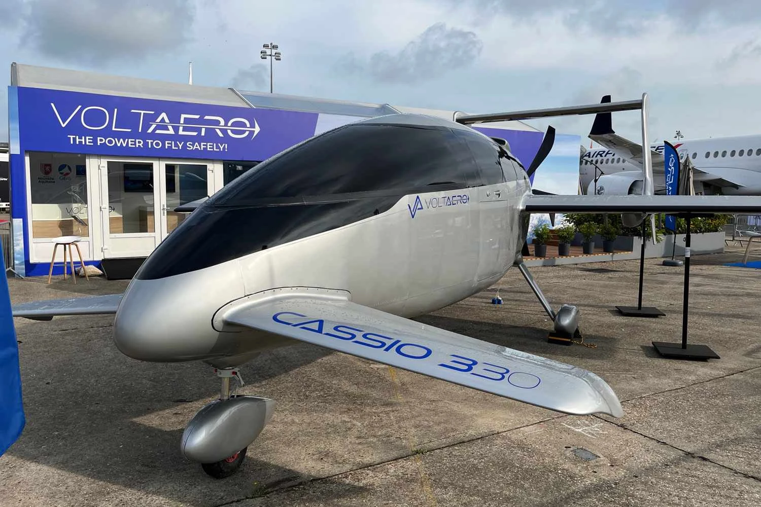 Startup francesa VoltAero apresenta o primeiro protótipo do avião híbrido-elétrico Cassio 330