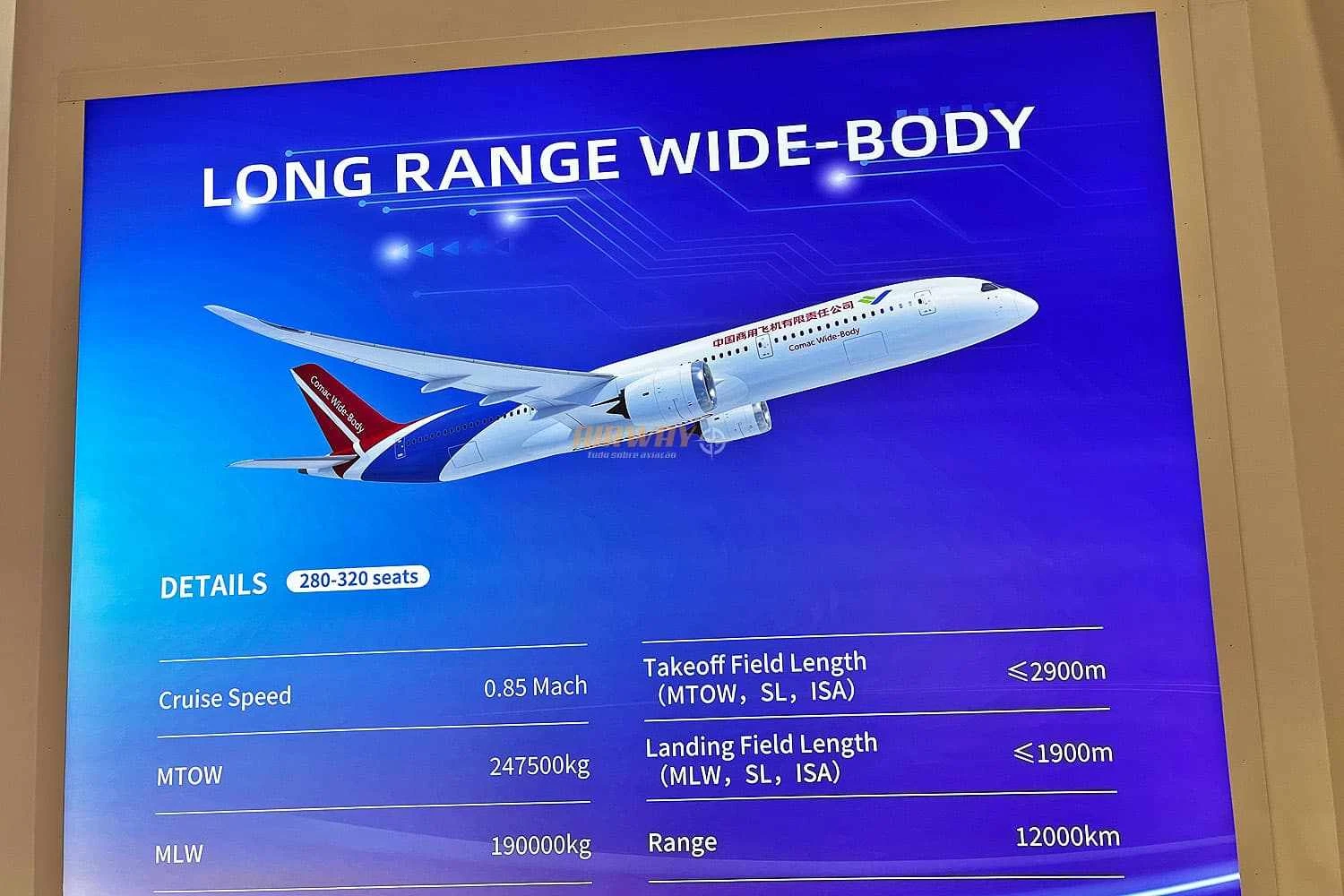 "Boeing 787 chinês" está em fase final de projeto, diz COMAC