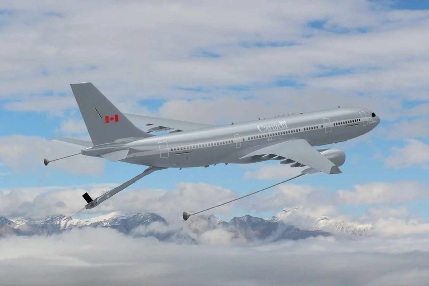 Canadá encomenda quatro aviões-tanque Airbus A330 MRTT