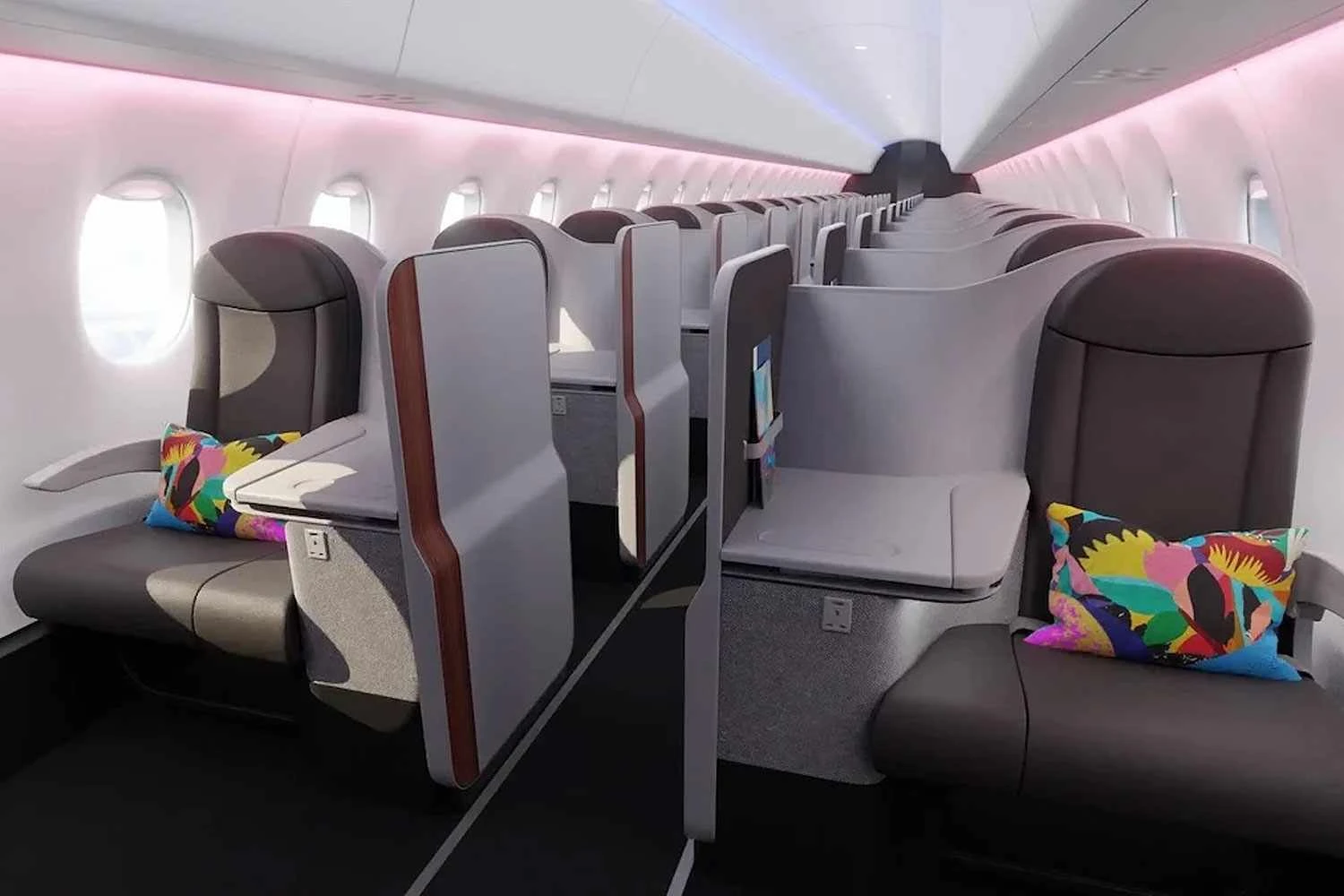 A BermudAir queria configurar seus E175 com apenas 30 assentos executivos mas mudou de ideia (BA)