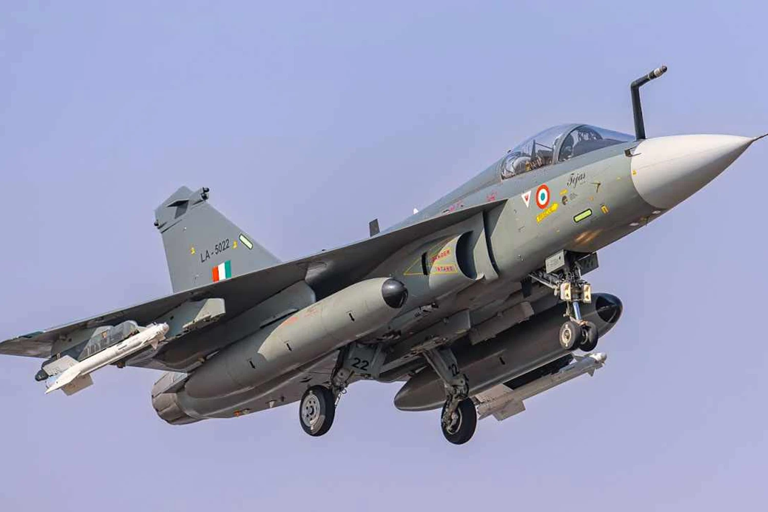 O caça LCA Tejas (IAF)