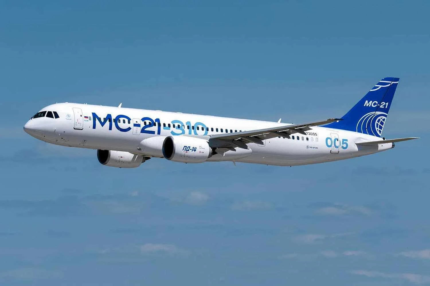 Novo jato comercial russo MC-21 só deverá ser entregue entre 2025 e 2026
