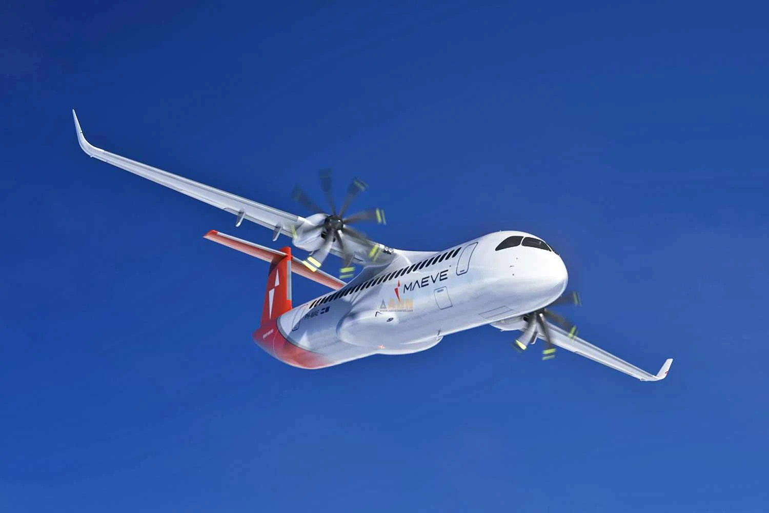 Startup holandesa revela avião híbrido-elétrico para mais de 80 passageiros