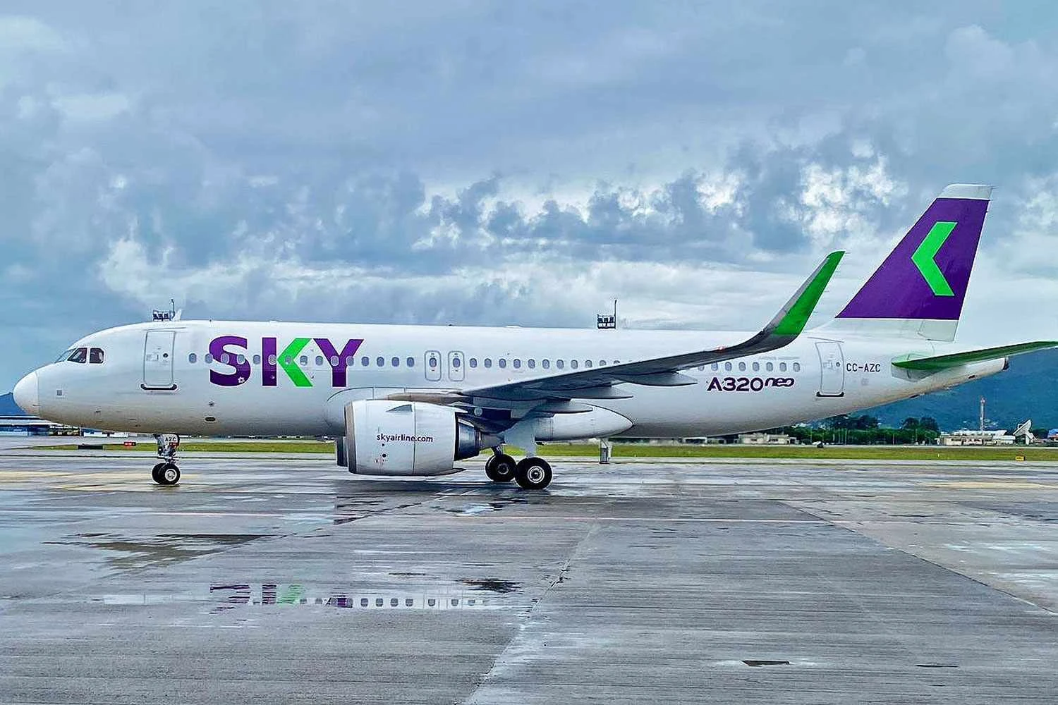 SKY Airline estreou novos voos entre o Brasil, Chile, Peru e Uruguai