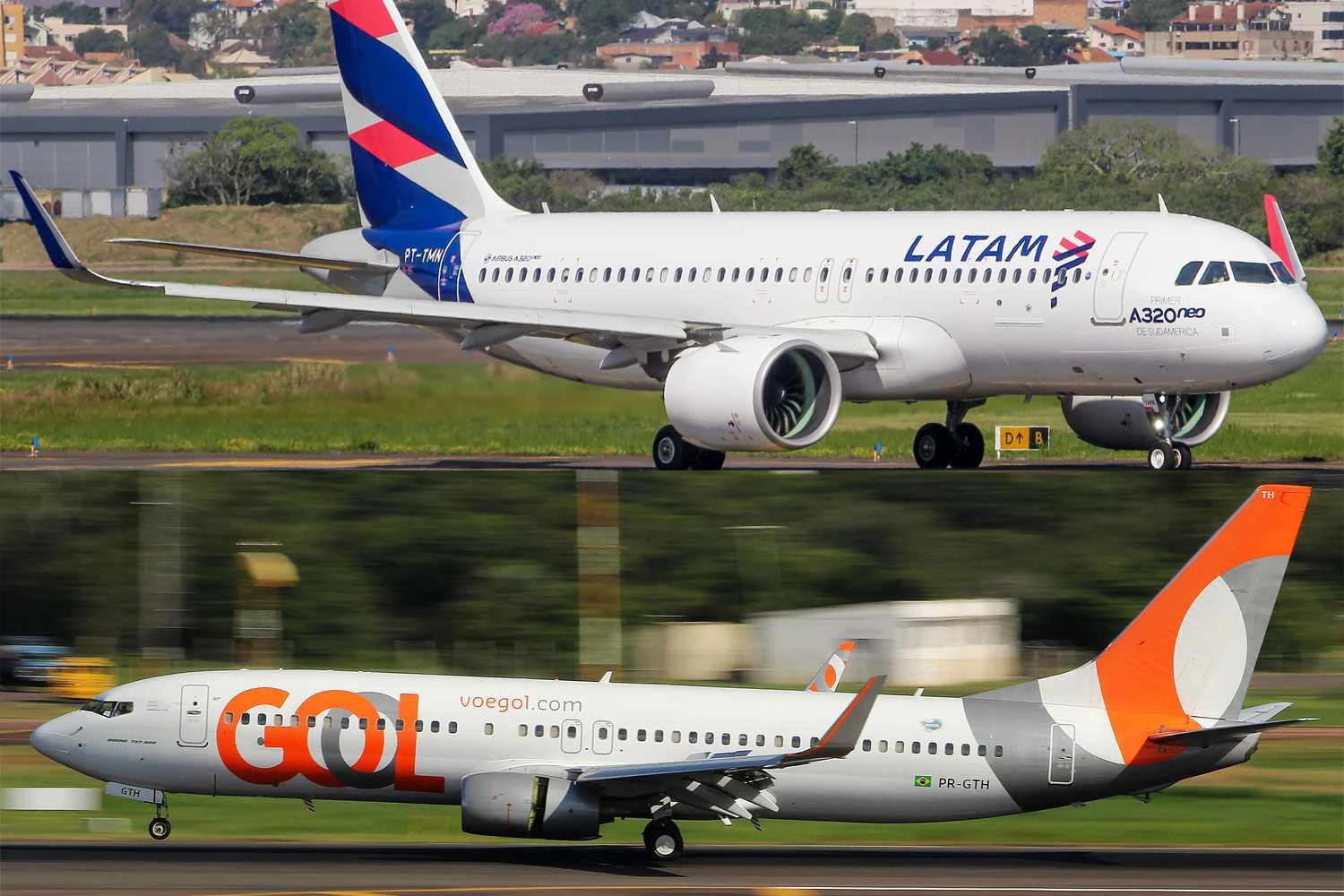 LATAM está tentando alugar jatos Boeing 737 da Gol, acusa empresa aérea
