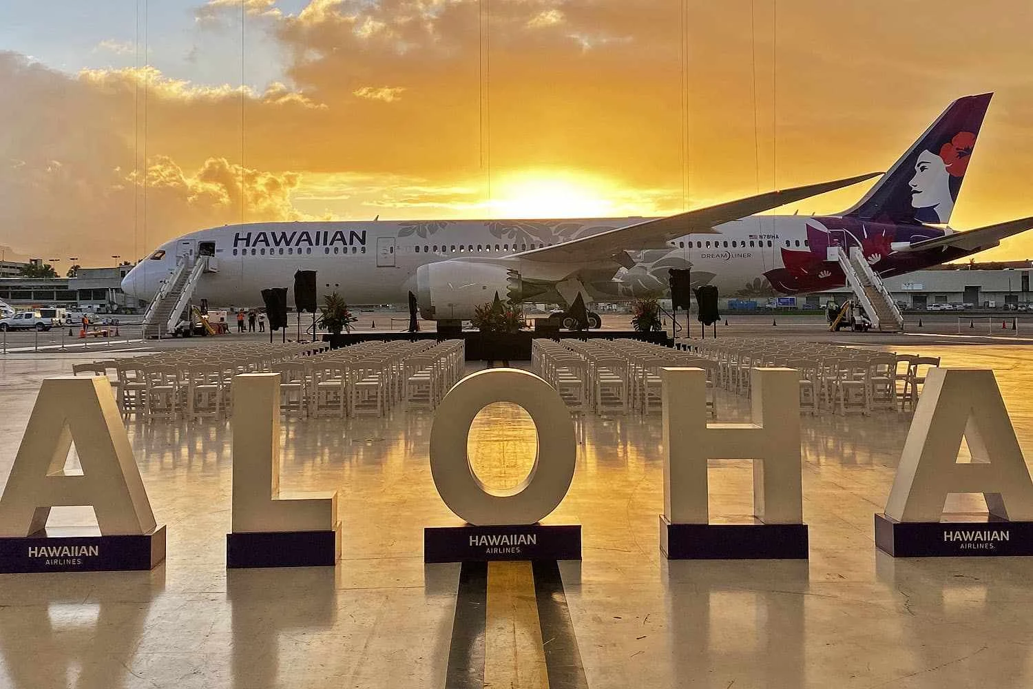 Seis anos de espera: Hawaiian Airlines finalmente com primeiro Boeing 787-9 Dreamliner