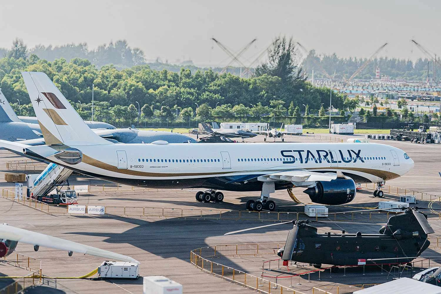 Um dos A330-900 da Starlux (Airbus)