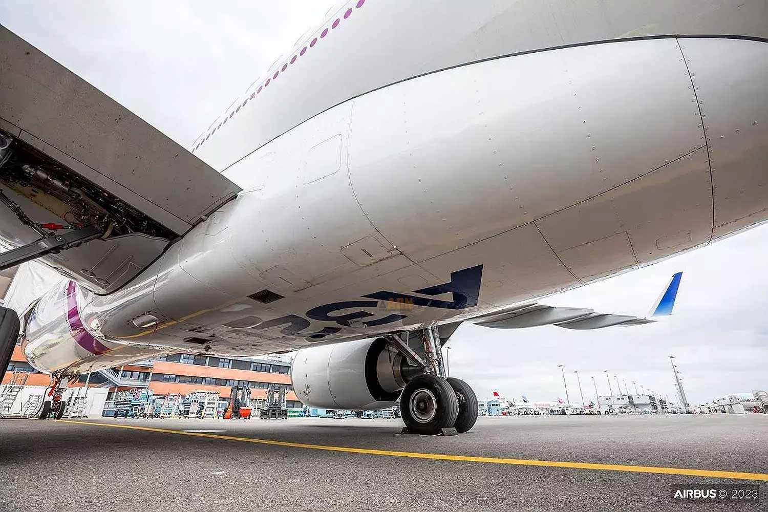 Carenagem do A321XLR é mais longa e preparada para evitar riscos ao tanque de combustível extra