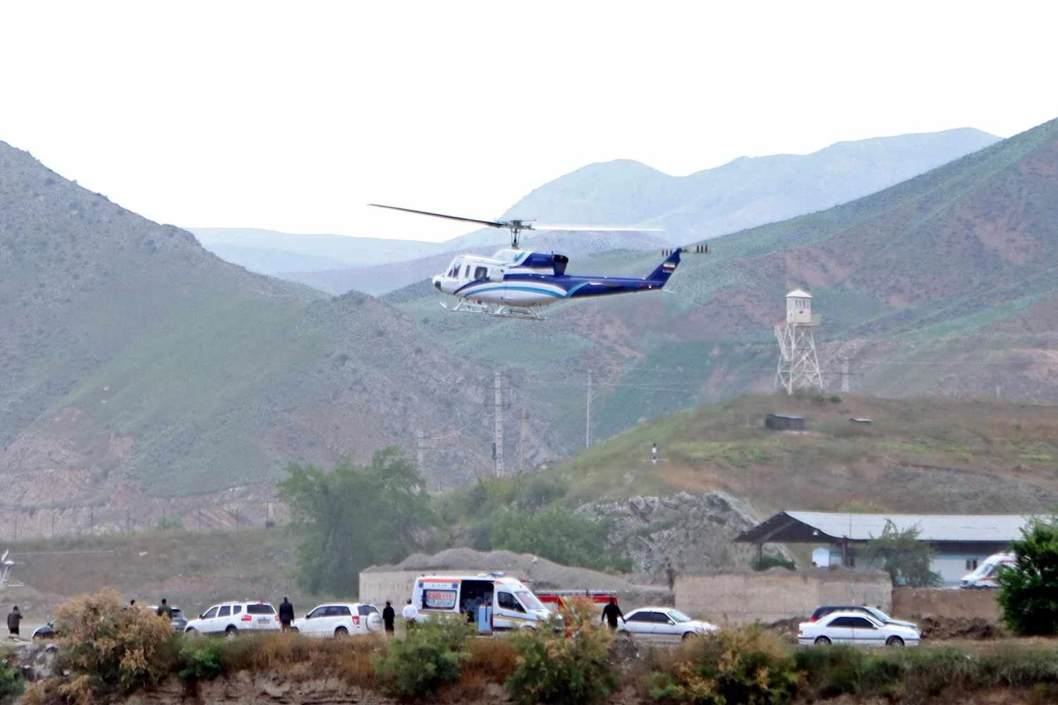 Em qual helicóptero o presidente do Irã sofreu um acidente fatal?