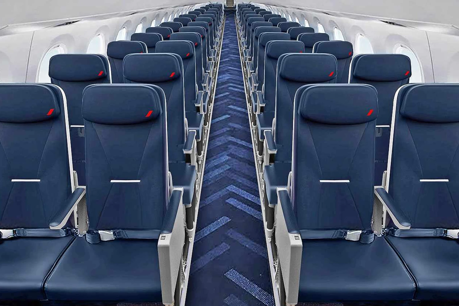 Veja como ficou o interior dos jatos Embraer da Air France