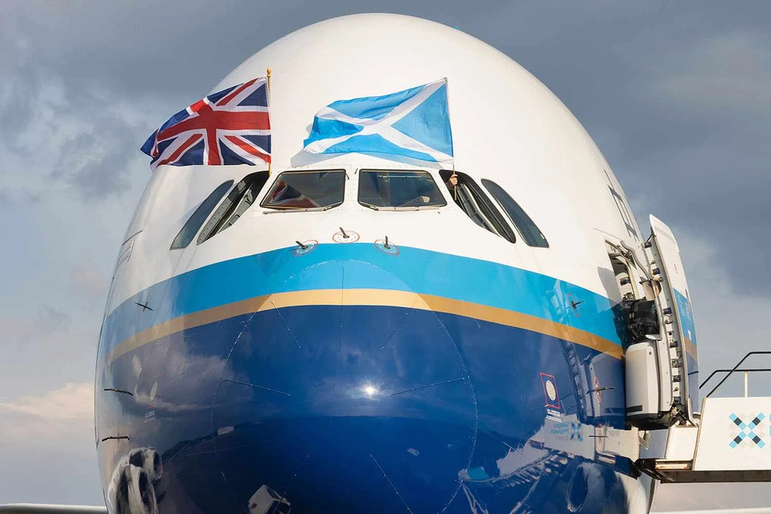 Airbus A380 da Global Airlines será preparado para voltar ao serviço na Alemanha