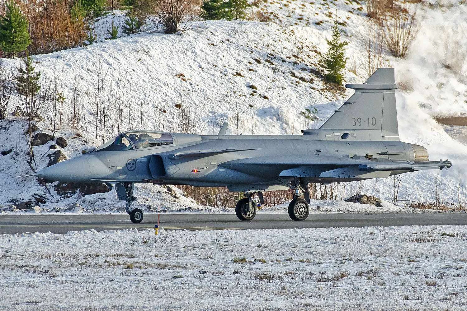 O Gripen nasceu no clima frio dos páises nórdicos
