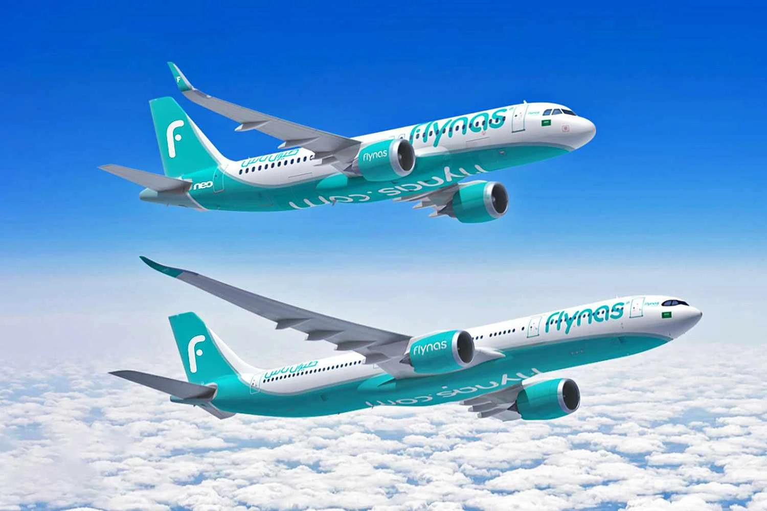 Companhia aérea saudita flynas assina acordo par 90 jatos Airbus