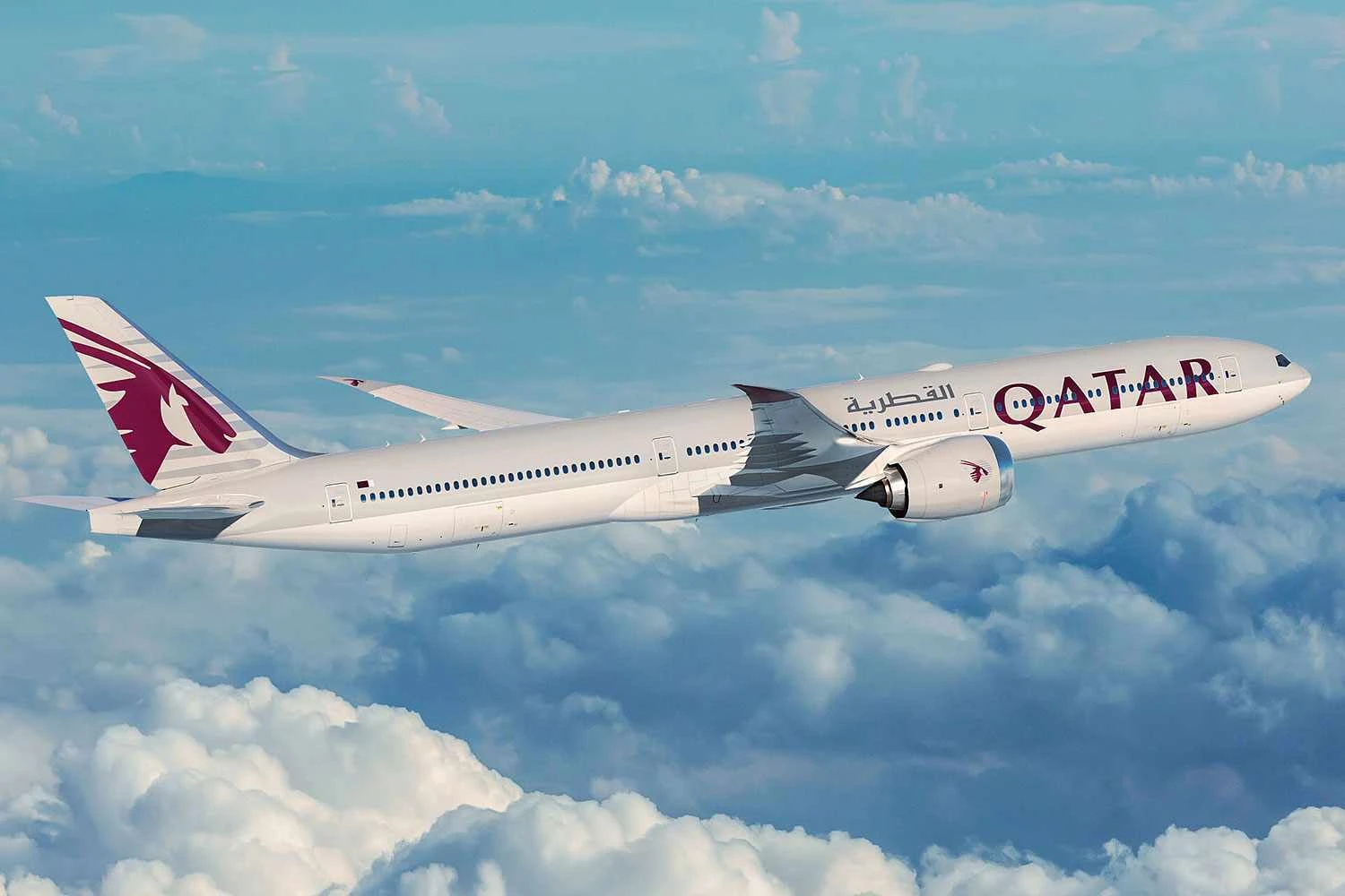 Qatar Airways acrescenta mais 20 Boeing 777-9 à sua carteira de pedidos