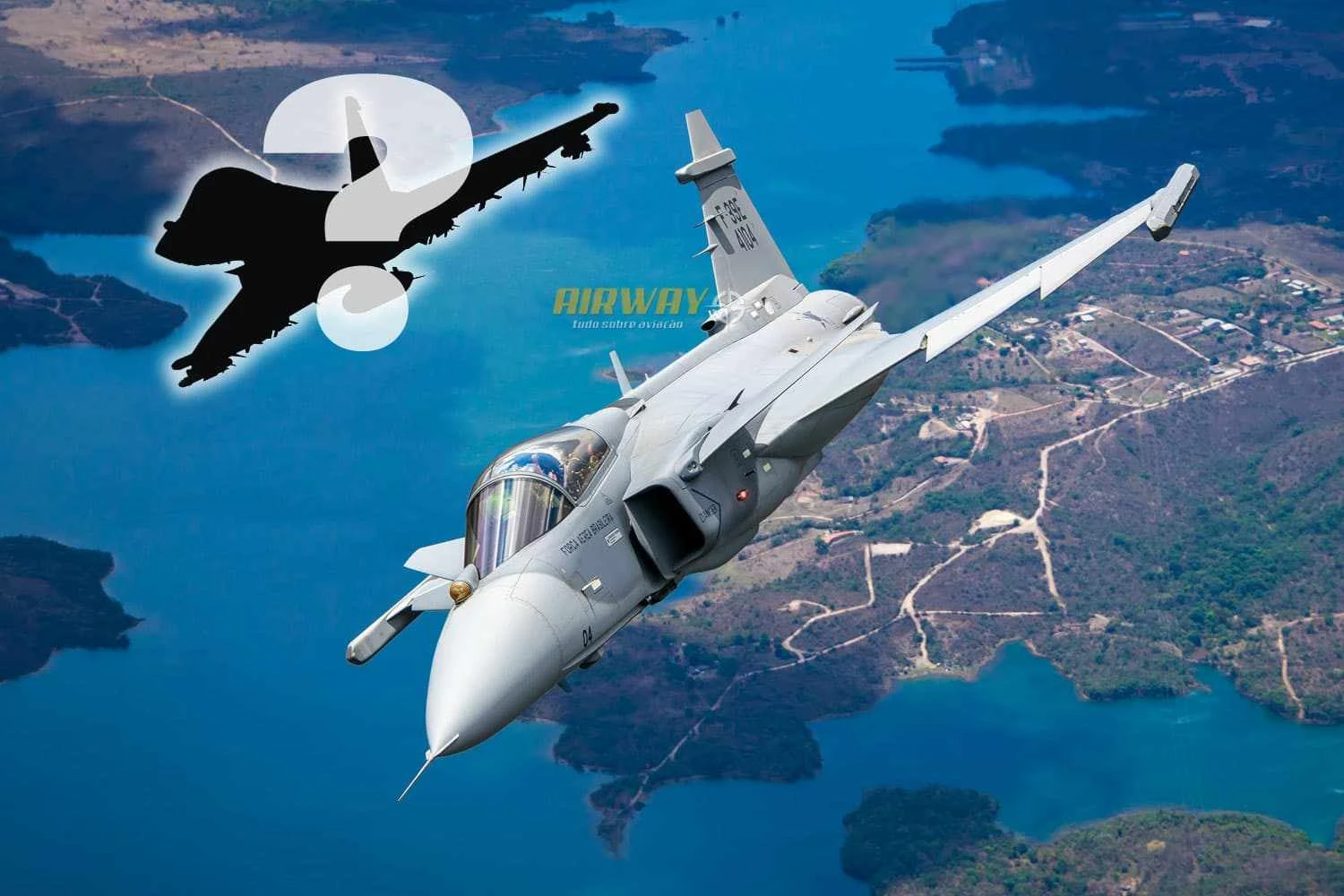 Quais caças a FAB pode operar junto com o Gripen?