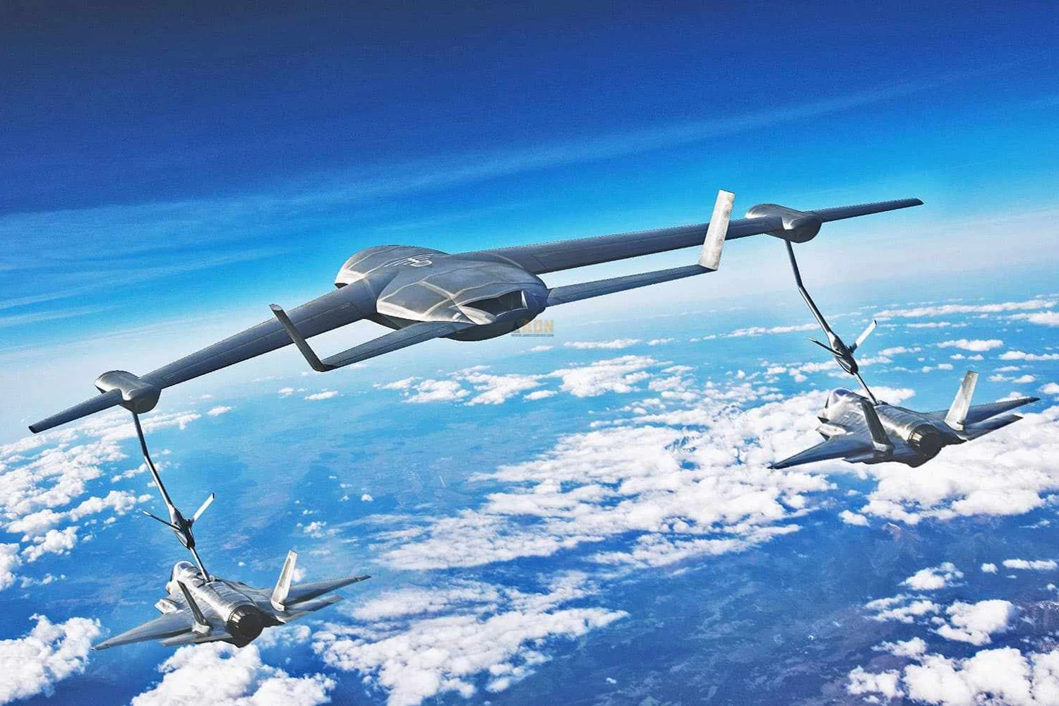 Veja como poderá ser o "avião invisível" de reabastecimento aéreo dos EUA