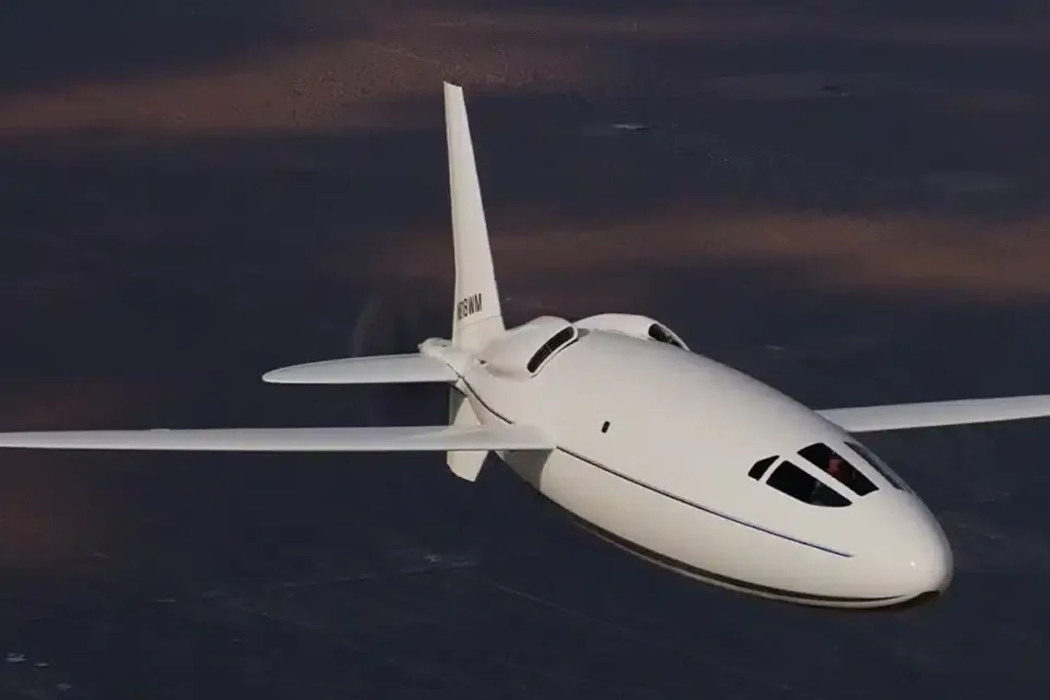 Com visual futurista, Celera 500L é um dos poucos aviões que apostam no diesel como combustível (Otto Aviation)