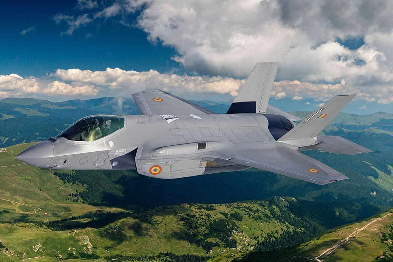 Romênia se torna a 20ª nação a escolher o caça F-35, de 5ª geração