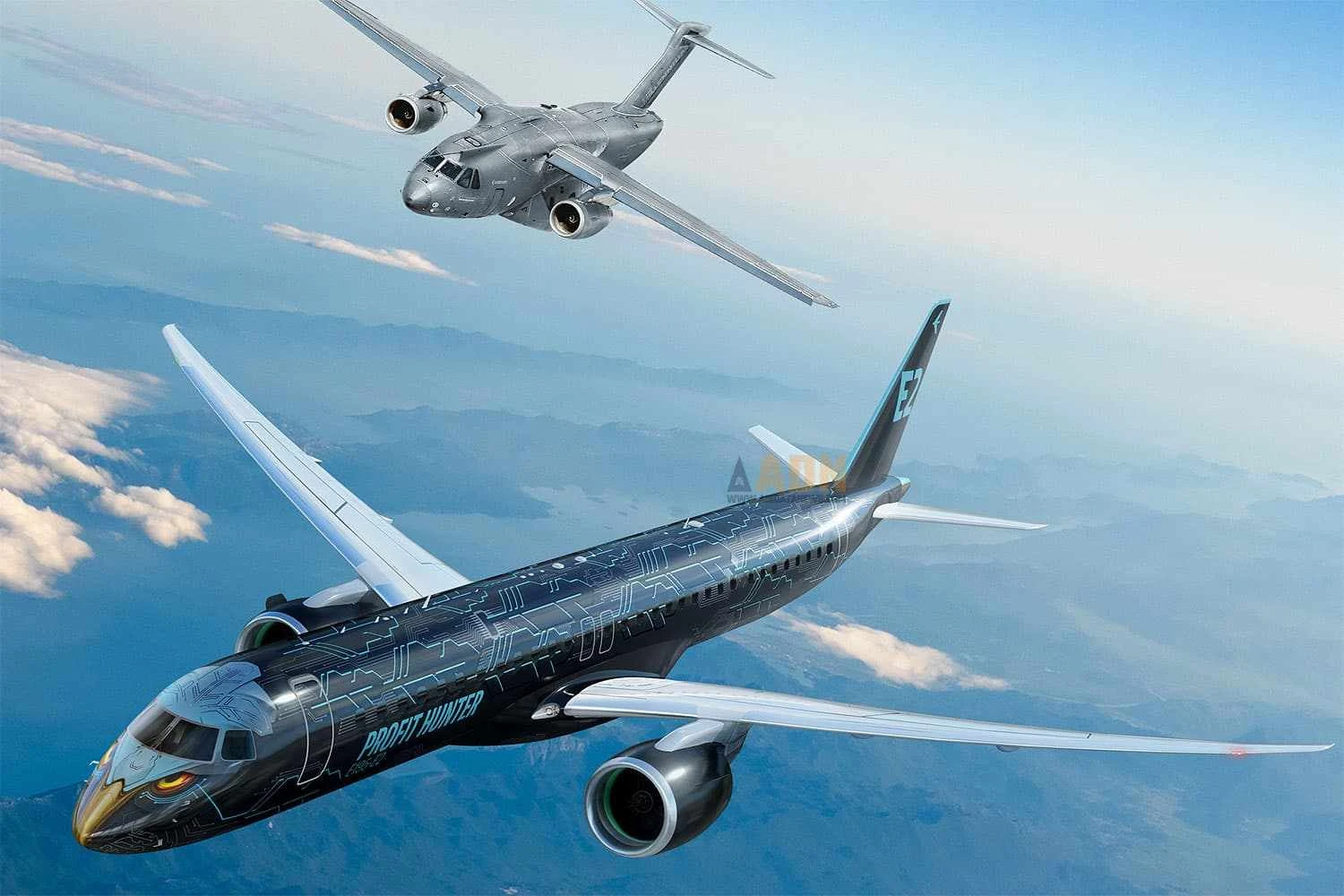 Embraer vê faturamento crescer, mas reduz meta de entregas de aviões comerciais