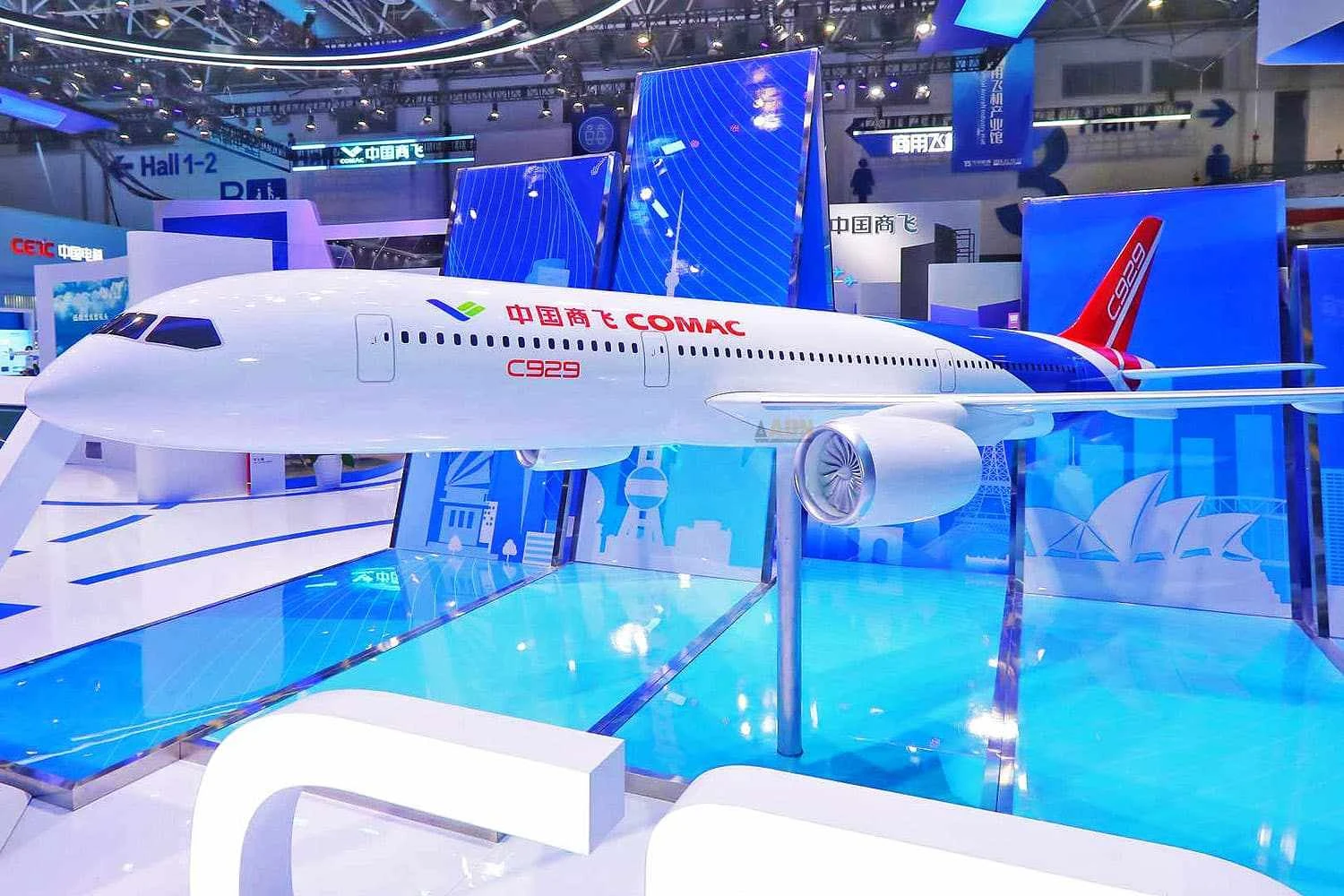 Widebody C929 é lançado com encomenda da Air China
