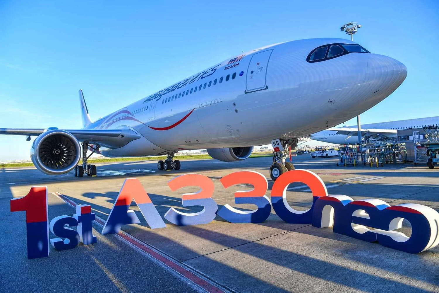 Malaysia Airlines recebe primeiro A330-900 alugado pela Avolon