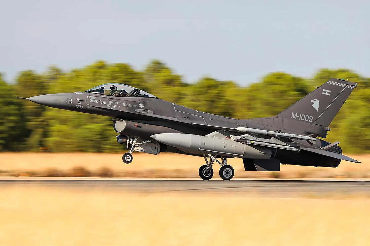 Primeiro caça F-16 está a caminho da Argentina, mas não voará. Entenda