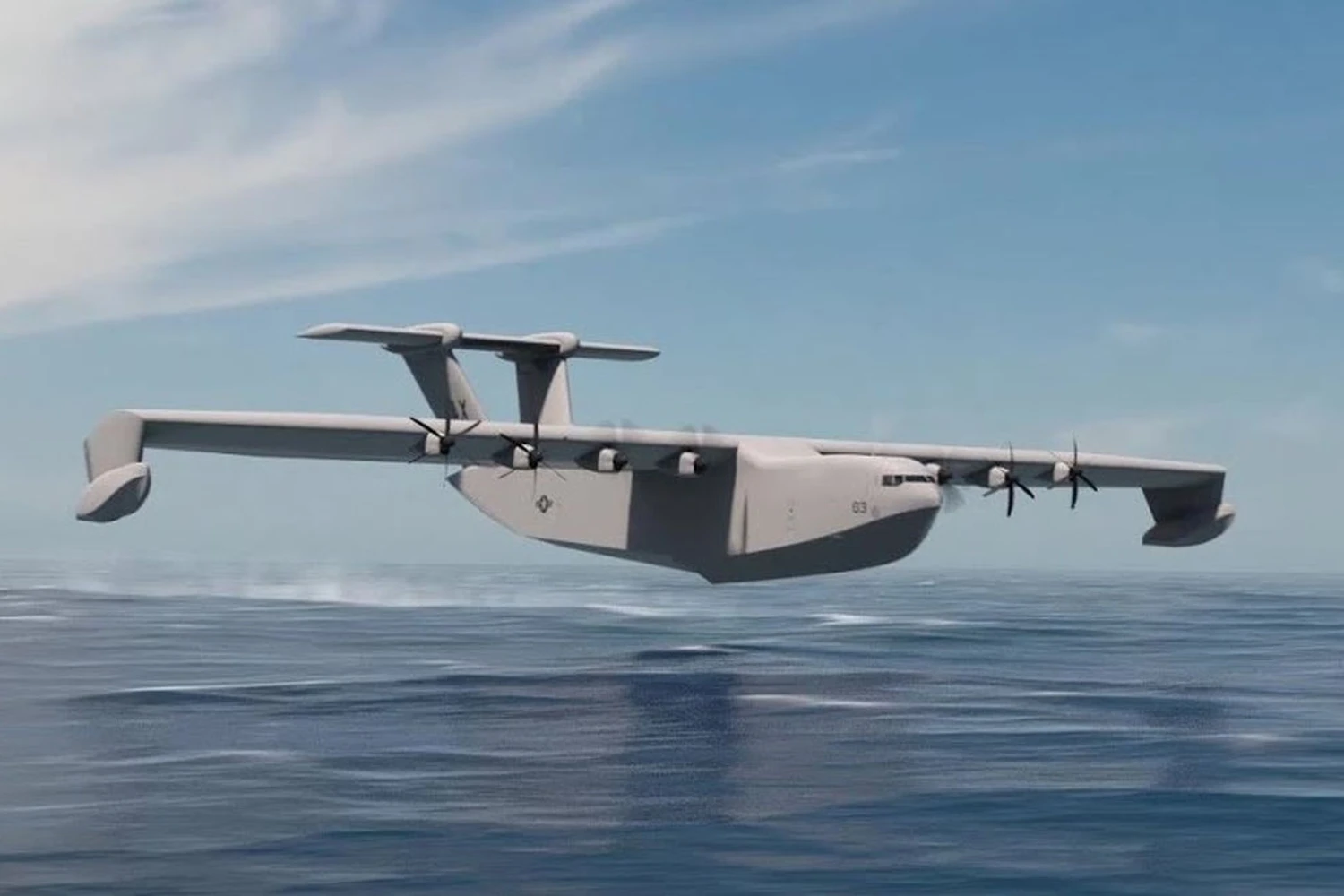 DARPA atualiza status do futuro hidroavião militar da Marinha dos EUA