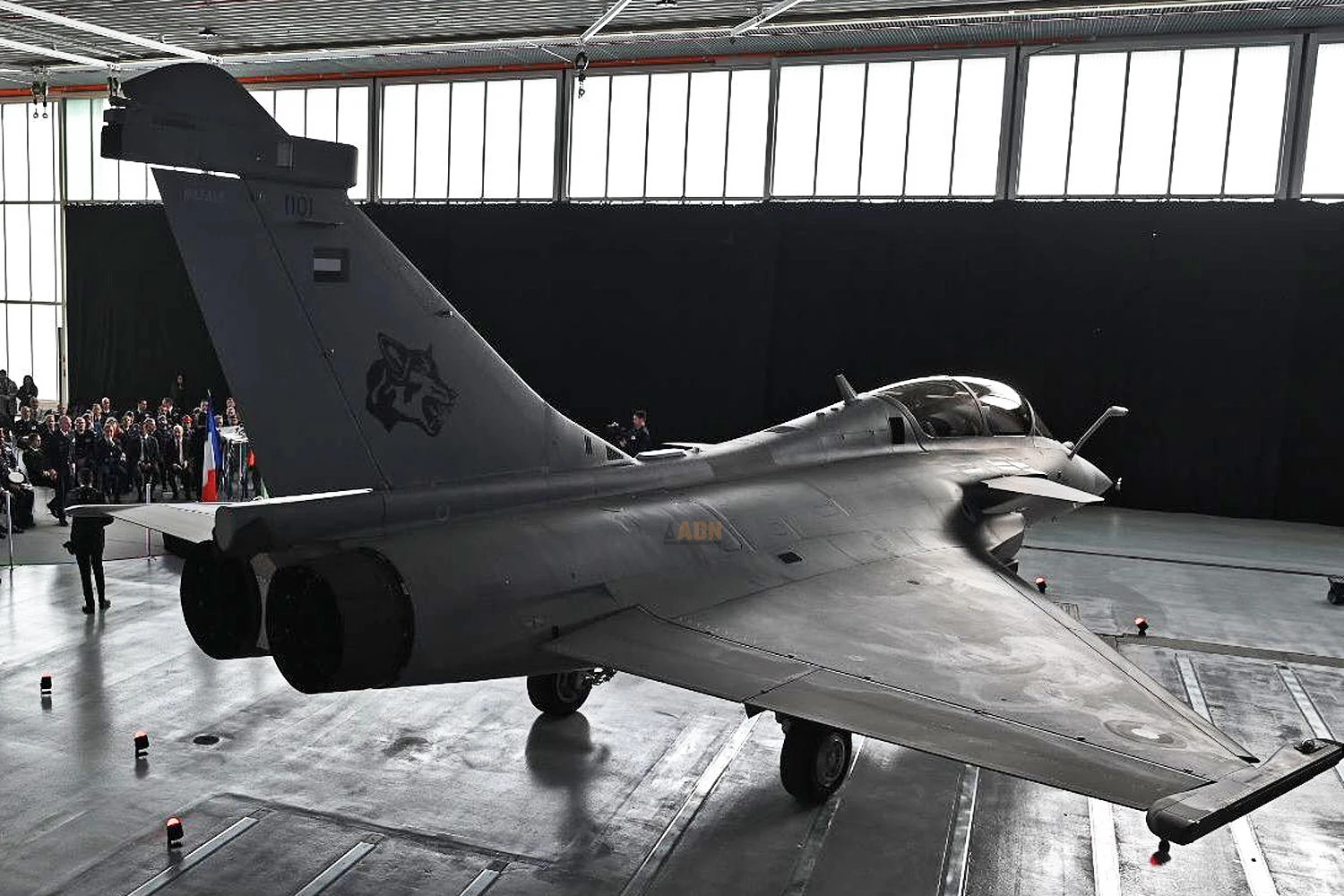 O primeiro Rafale dos Emirados Árabes Unidos (FG)