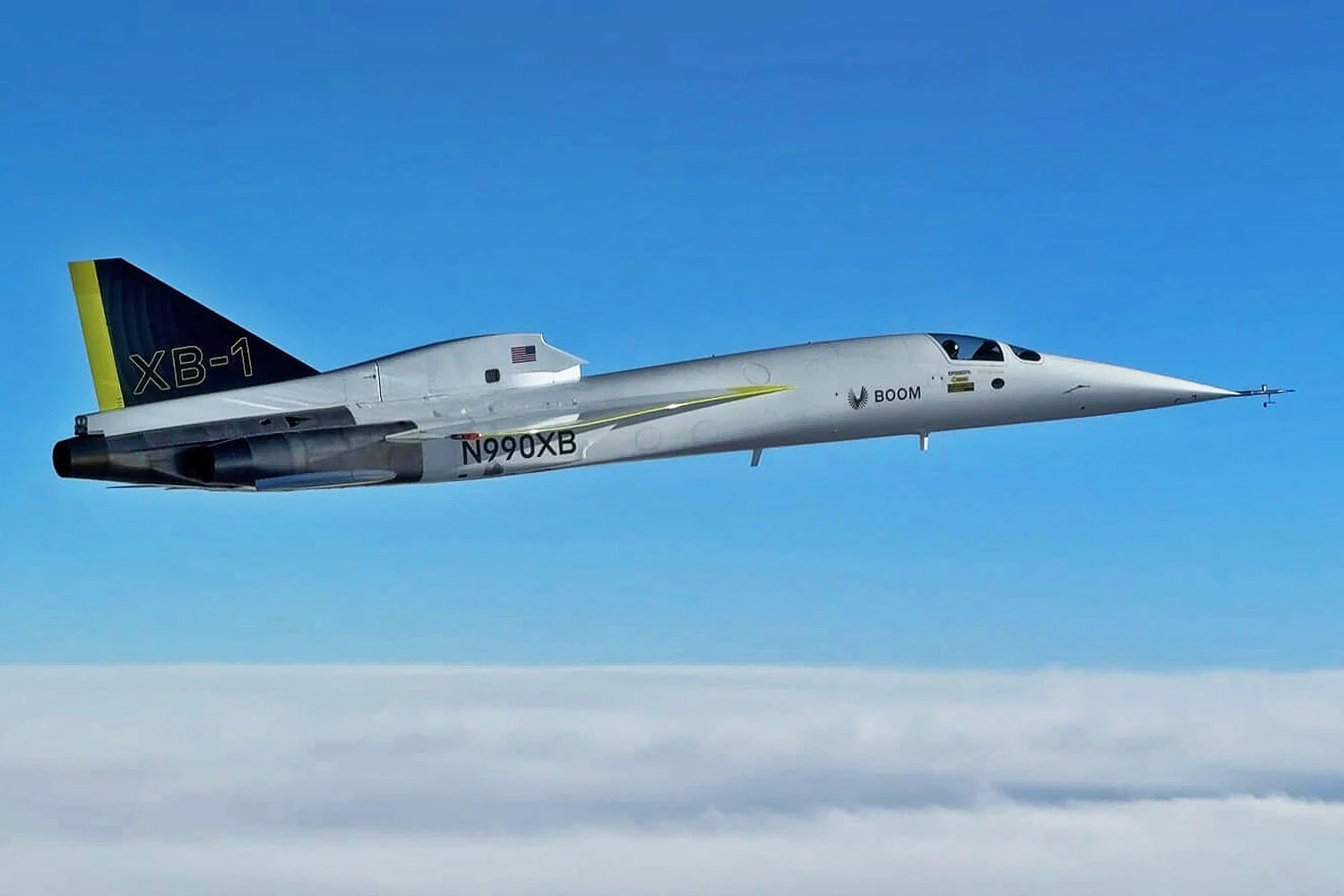Avião supersônico XB-1 rompe a barreira do som pela primeira vez
