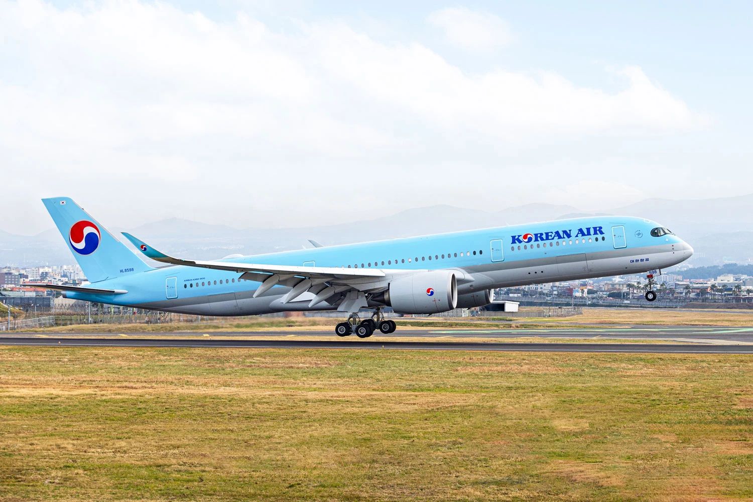 Korean Air estreia o Airbus A350-900 em voos para o Japão